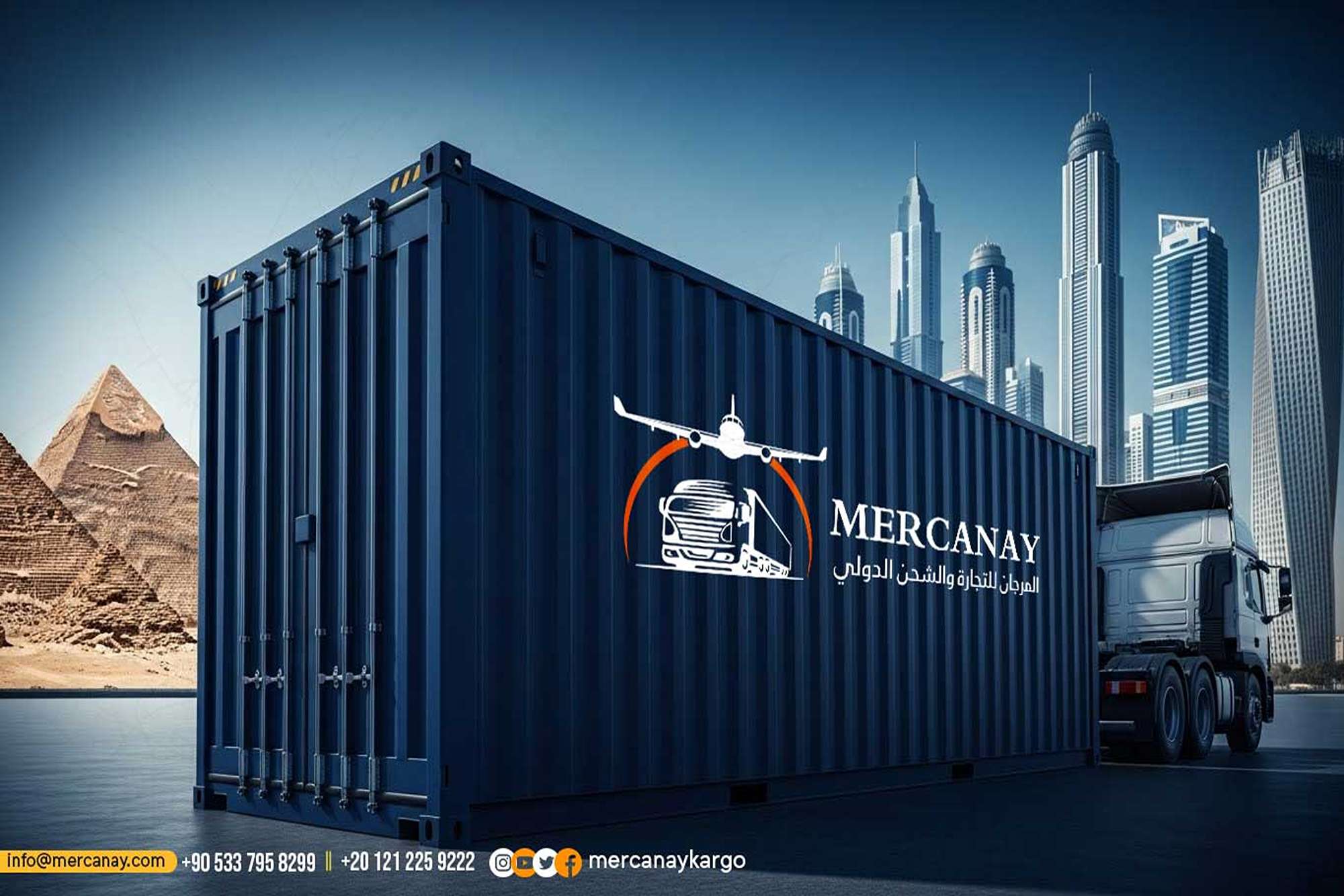 🚚 Shipping from Egypt to the Gulf by Land & Air | Mercanay